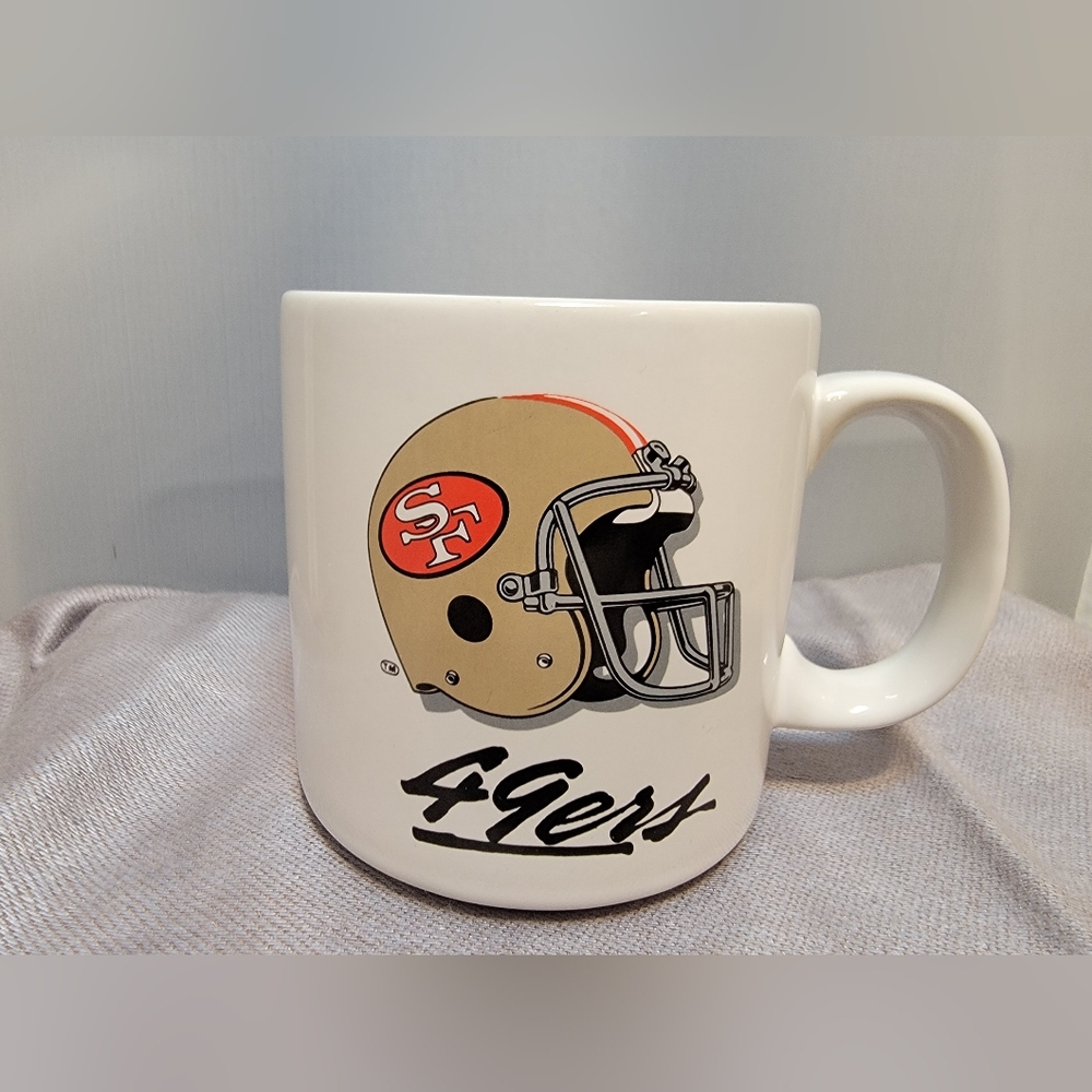 VTG San Francisco 49ers Coffee Mug NFL  and Manufactured by Papel